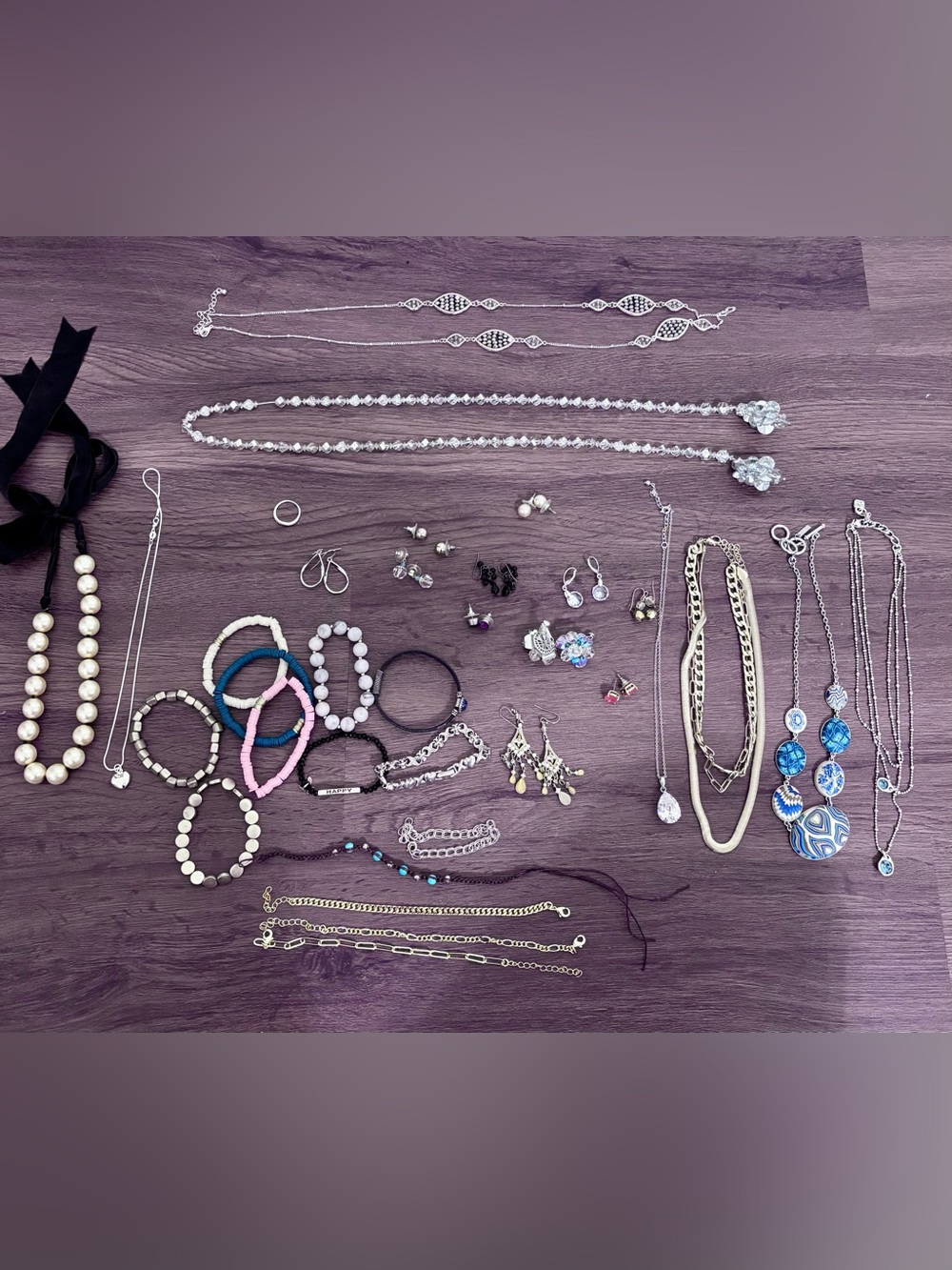 Vintage and brand name fashion jewelry bundle- over 30 items
